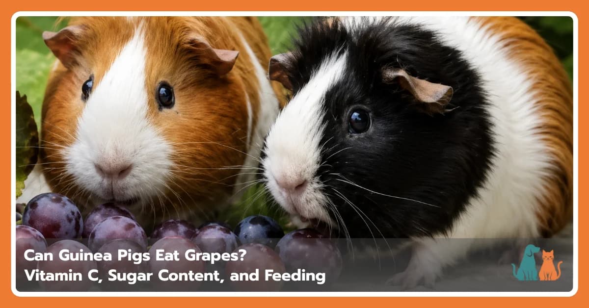 Can Guinea Pigs Eat Grapes? Diet & Feeding Guide