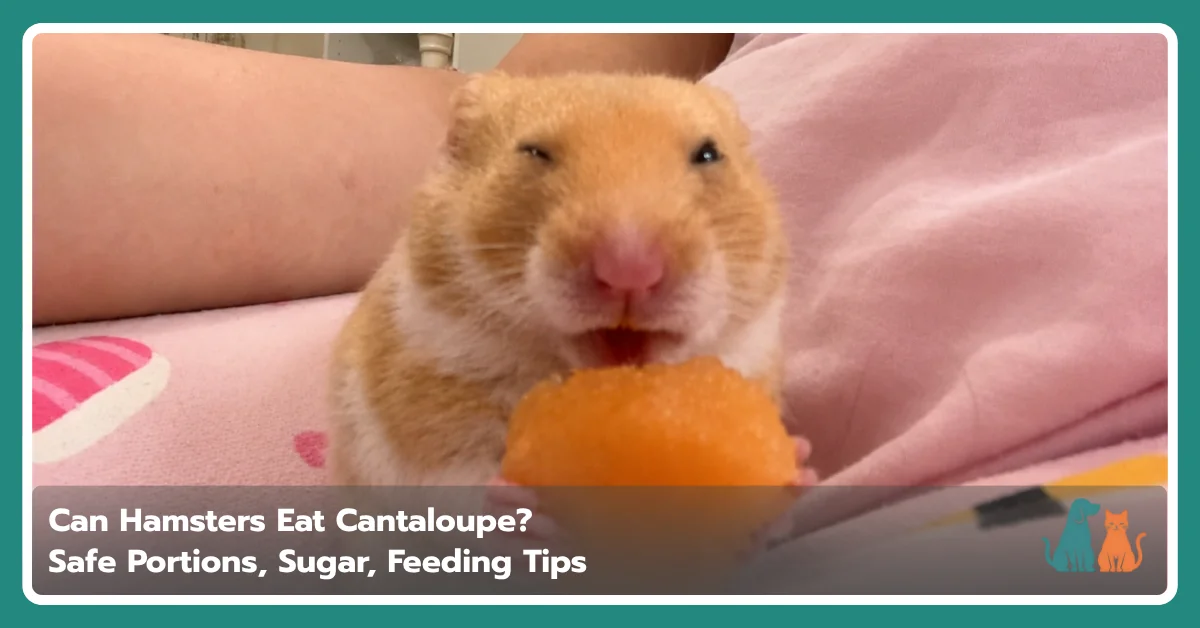 Can Hamsters Eat Cantaloupe? Safe Portions & Sugar