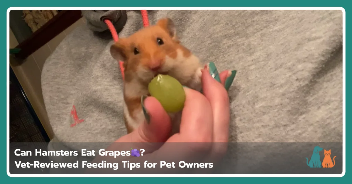 Can Hamsters Eat Grapes? Portions, Benefits and Feeding Tips