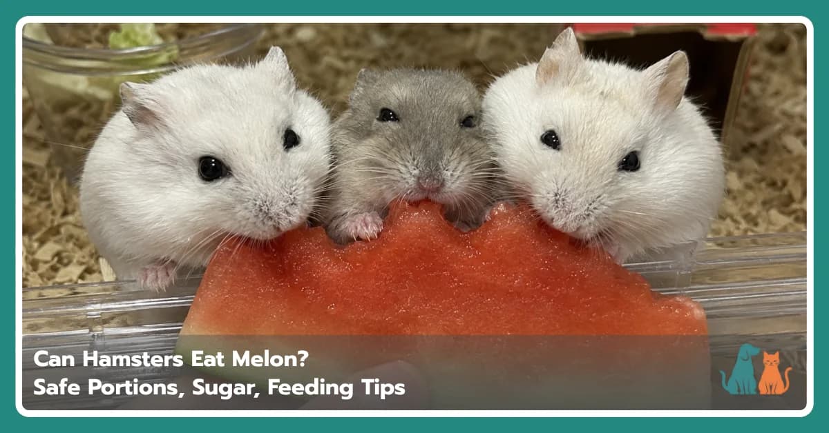 Can Hamsters Eat Melon? Safe Portions & Sugar